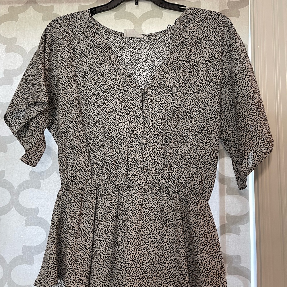 Leopard top
